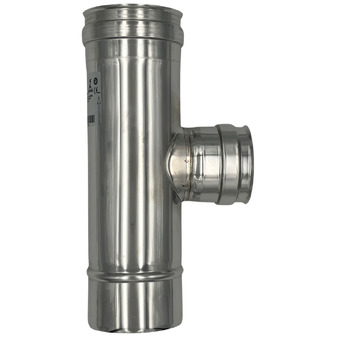 Raccordo a "T" Inox Monoparete AISI 316
