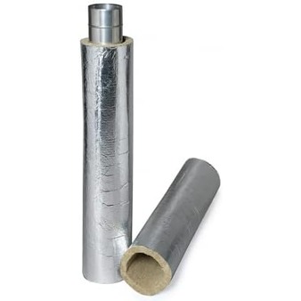 Coppelle Isolanti in Lana di Roccia Alluminate