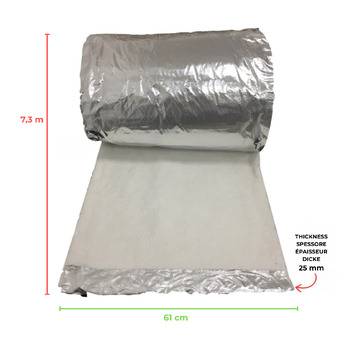 Ceramic Fiber Roll, Chimney Insulation, High Temperature Fireproof Mat
