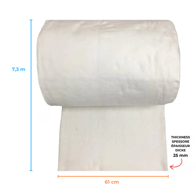 Ceramic Fiber Roll, Chimney Insulation, High Temperature Fireproof Mat