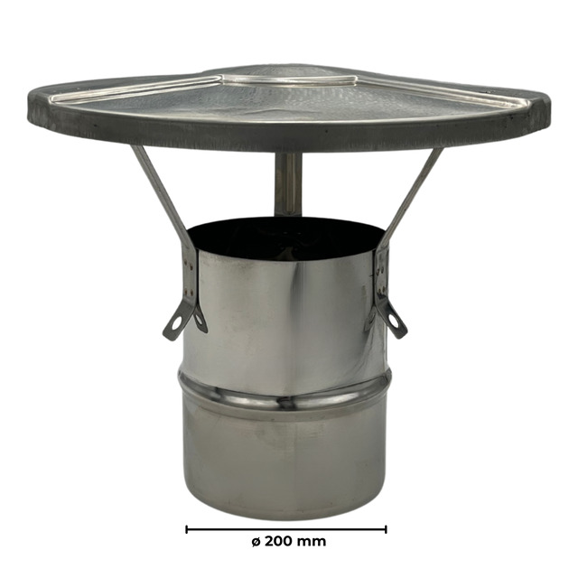 Cappello Cinese Inox Monoparete AISI 316
