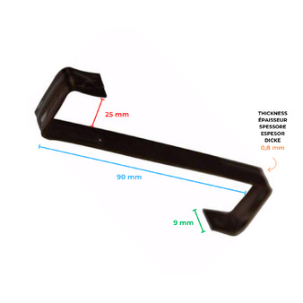 Tile Hooks, Model "S"
