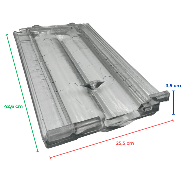 Tegola Marsigliese in Vetro