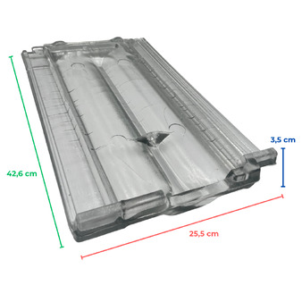 Tegola Marsigliese in Vetro