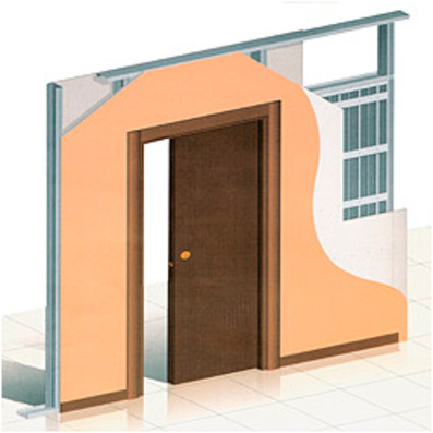 Controtelaio per Porta Scorrevole Cartongesso