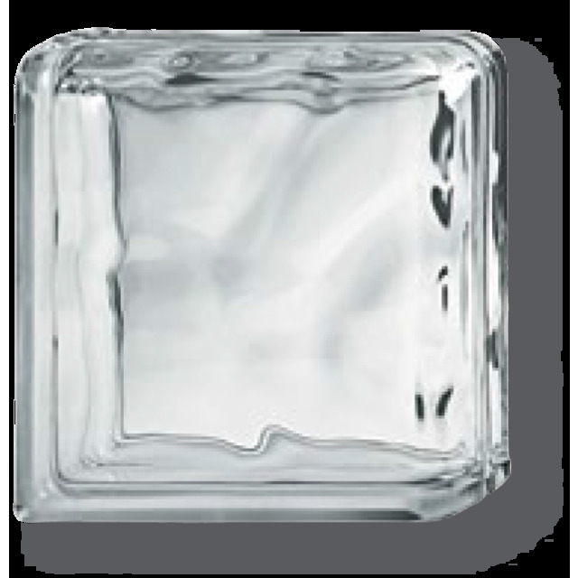 Vetromattone Terminale di Parete Curvo
