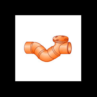 Sifone a un Tappo in PVC