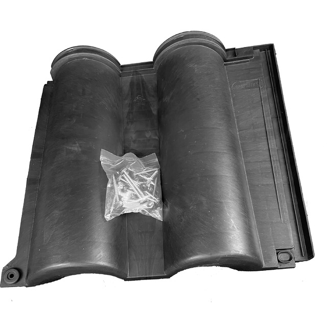 Tegola in Plastica Doppia Onda con Accessori