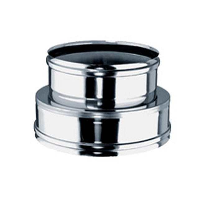 Raccordo Uscita Doppia-Mono Inox