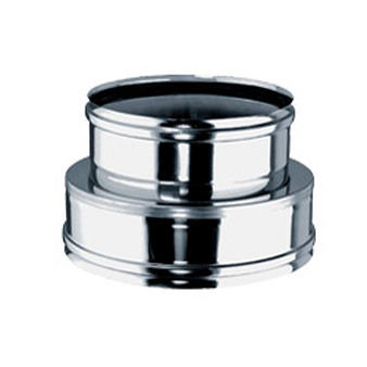 Raccordo Uscita Doppia-Mono Inox