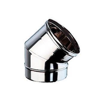 Gomito Monoparete Inox AISI 316