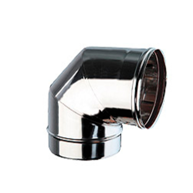 Gomito Monoparete Inox AISI 316