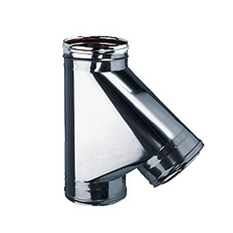 Raccordo a "T" Inox Monoparete AISI 316