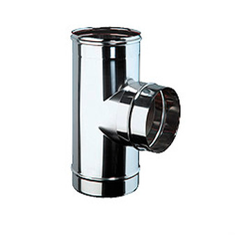 Raccordo a "T" Inox Monoparete AISI 316